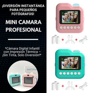 MINI CAMARA DIGITAL CON IMPRESIÓN TERMICA